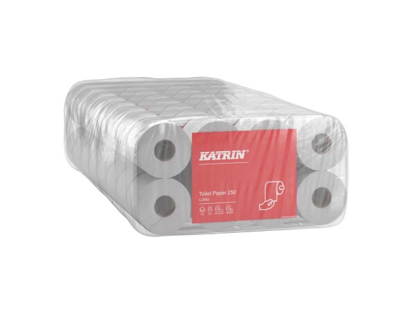 WC-Papier KATRIN BASIC 2-lagig (8 x 8 Rollen)/ 169505