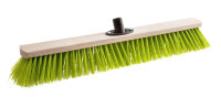 Saalbesen, 60 cm, Elaston Neon-Grün, Metallhalter