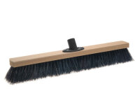 Saalbesen 50cm Roßhaar, mit Metallstielhalter