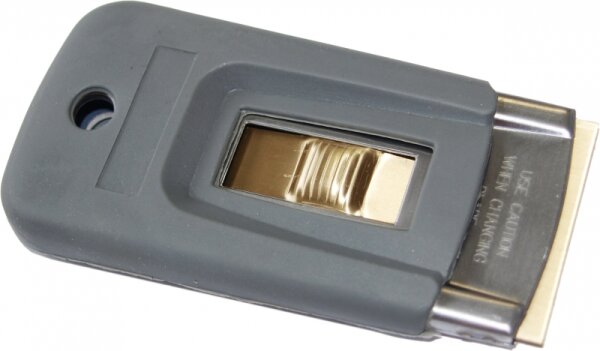 Sicherheitsschaber gummiert mit 4 cm Klinge