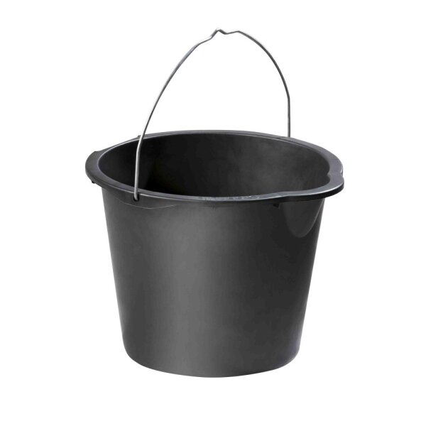 Baueimer schwarz