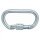 Karabiner EN 362, oval, Steel, 22 kN