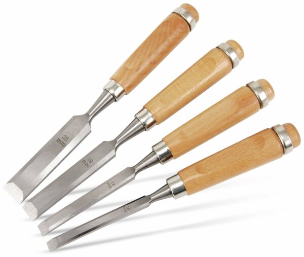Stechbeitelsatz, 4-teilig