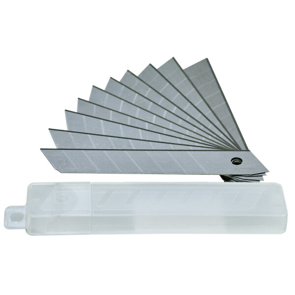 Ersatzklingen für Profi-Cutter, 10er Box, 18x5mm